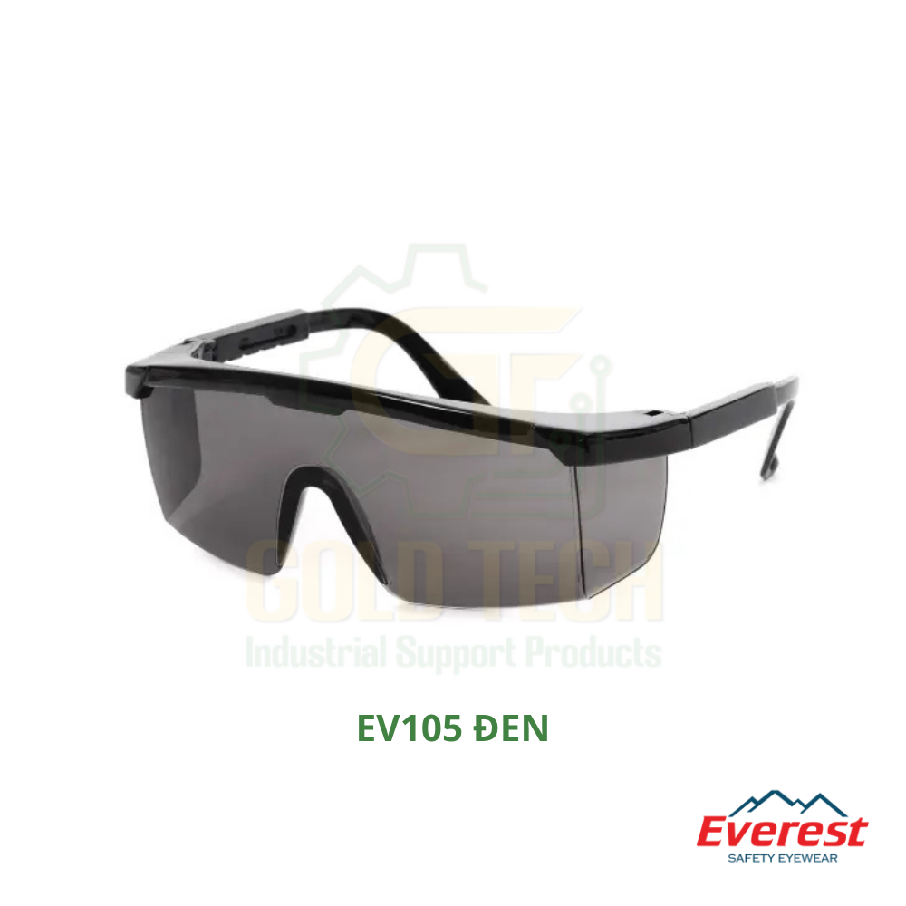 KÍNH BẢO HỘ EVEREST EV105B CHỐNG BỤI, CHỐNG VA ĐẬP, TRÒNG TRONG SUỐT, KÍNH BẢO HỘ LAO ĐỘNG - Ảnh 5